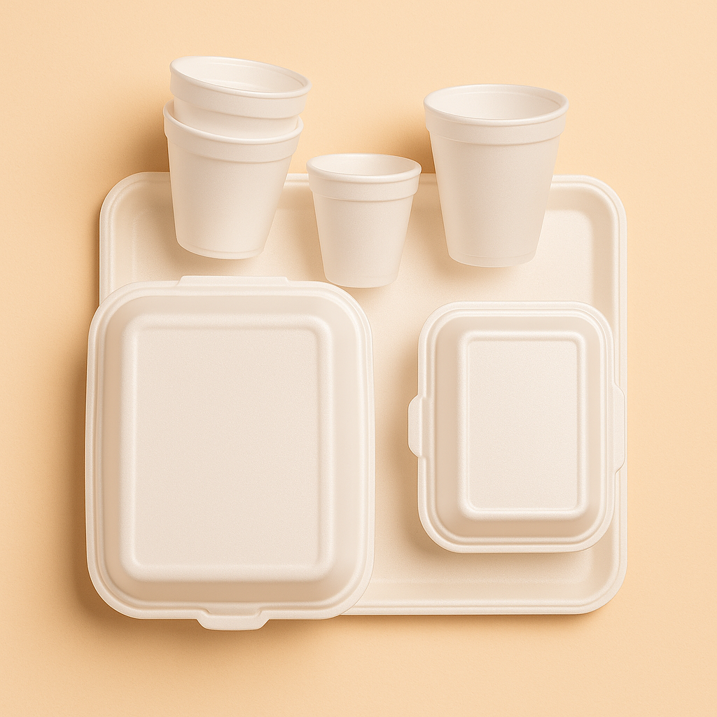 Styrofoam Containers and Tableware