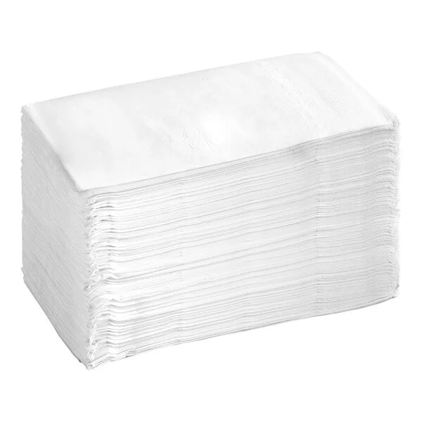 Premier 15" x 17" White 2-Ply Dinner Napkin (3,000/Case)