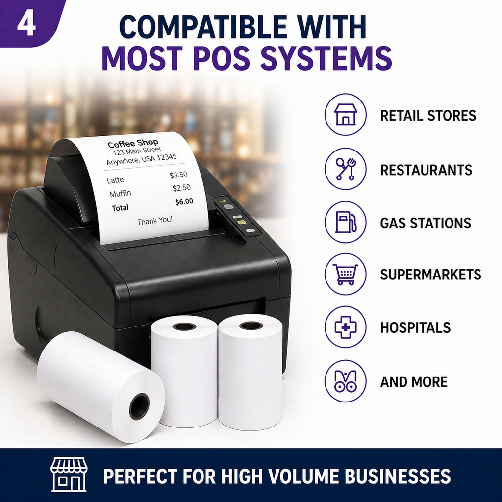 Thermal Paper 2 1/4"x 80'