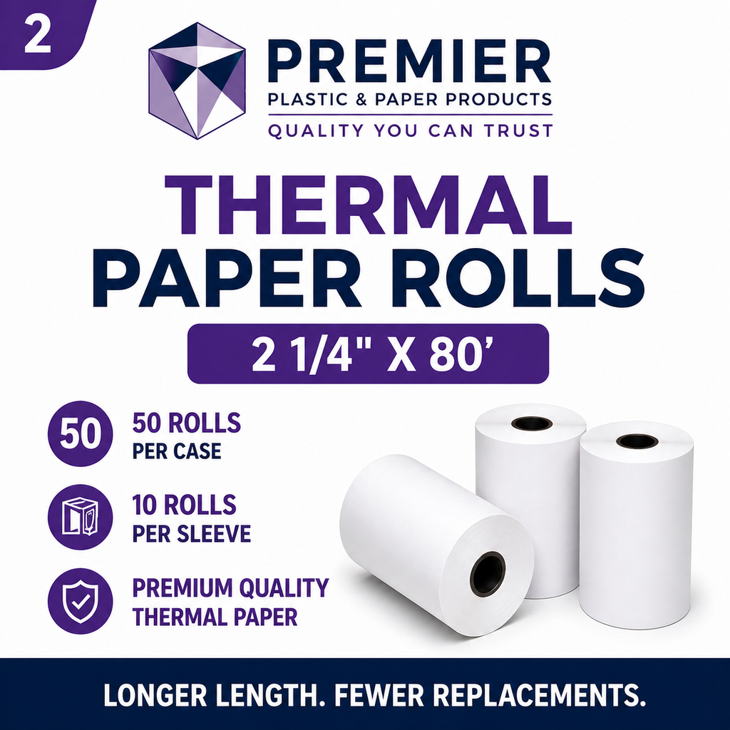 Thermal Paper 2 1/4"x 80'