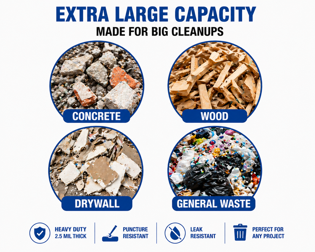 Premier Can Liner 42 GAL 20 Bags 4PACK