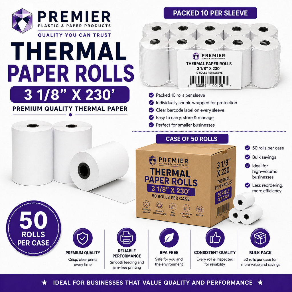Thermal Paper 3 1 /8" x 230"