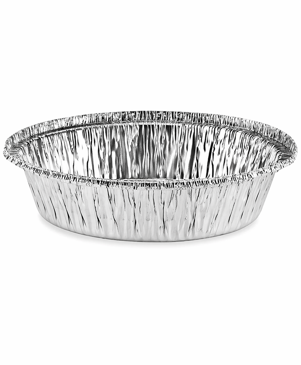 7" Round Aluminum Foil Takeout Containers (500 Pack)