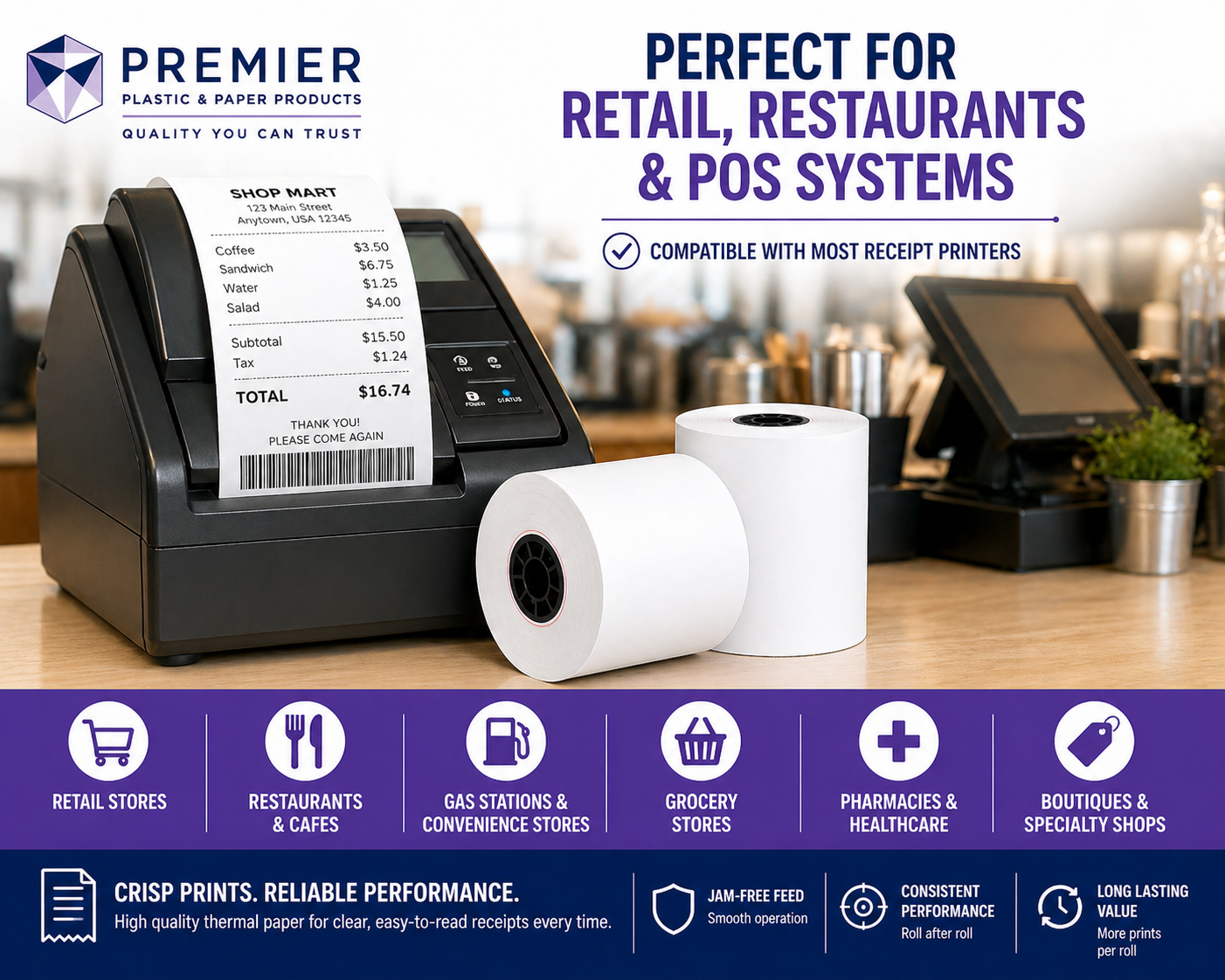 Premier Thermal Paper 214-0230