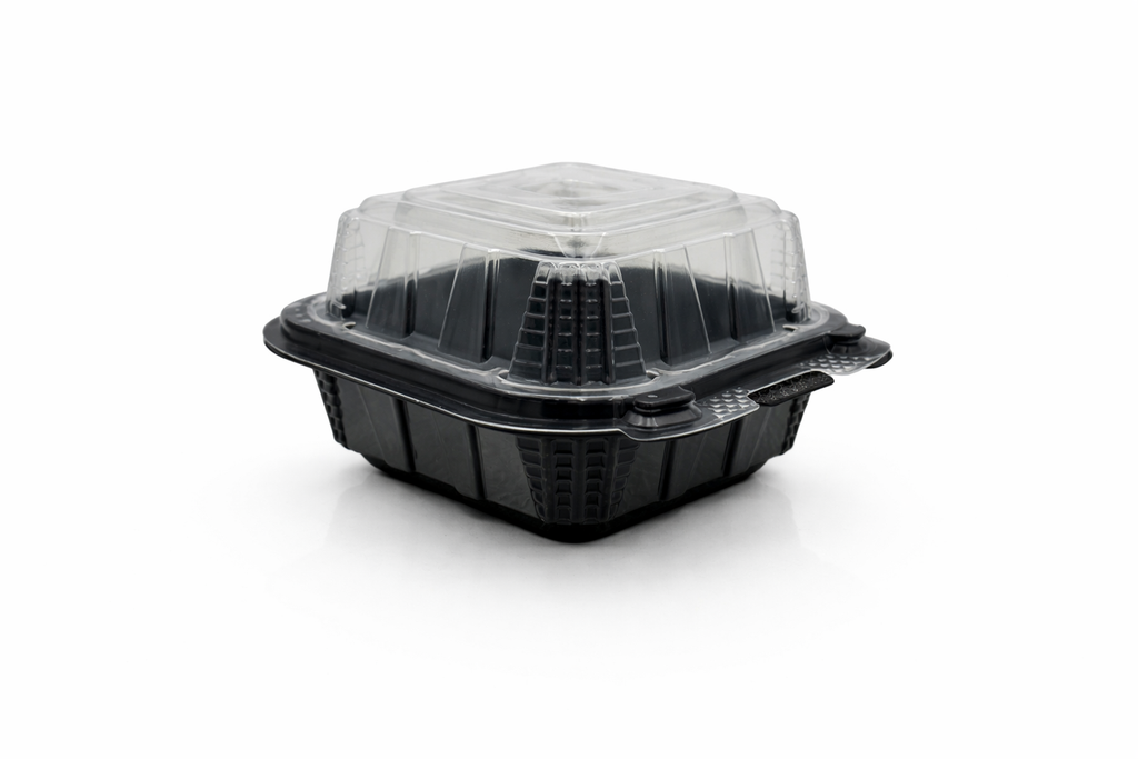 Premier Plastic Container Hinged 6/6 200 CT