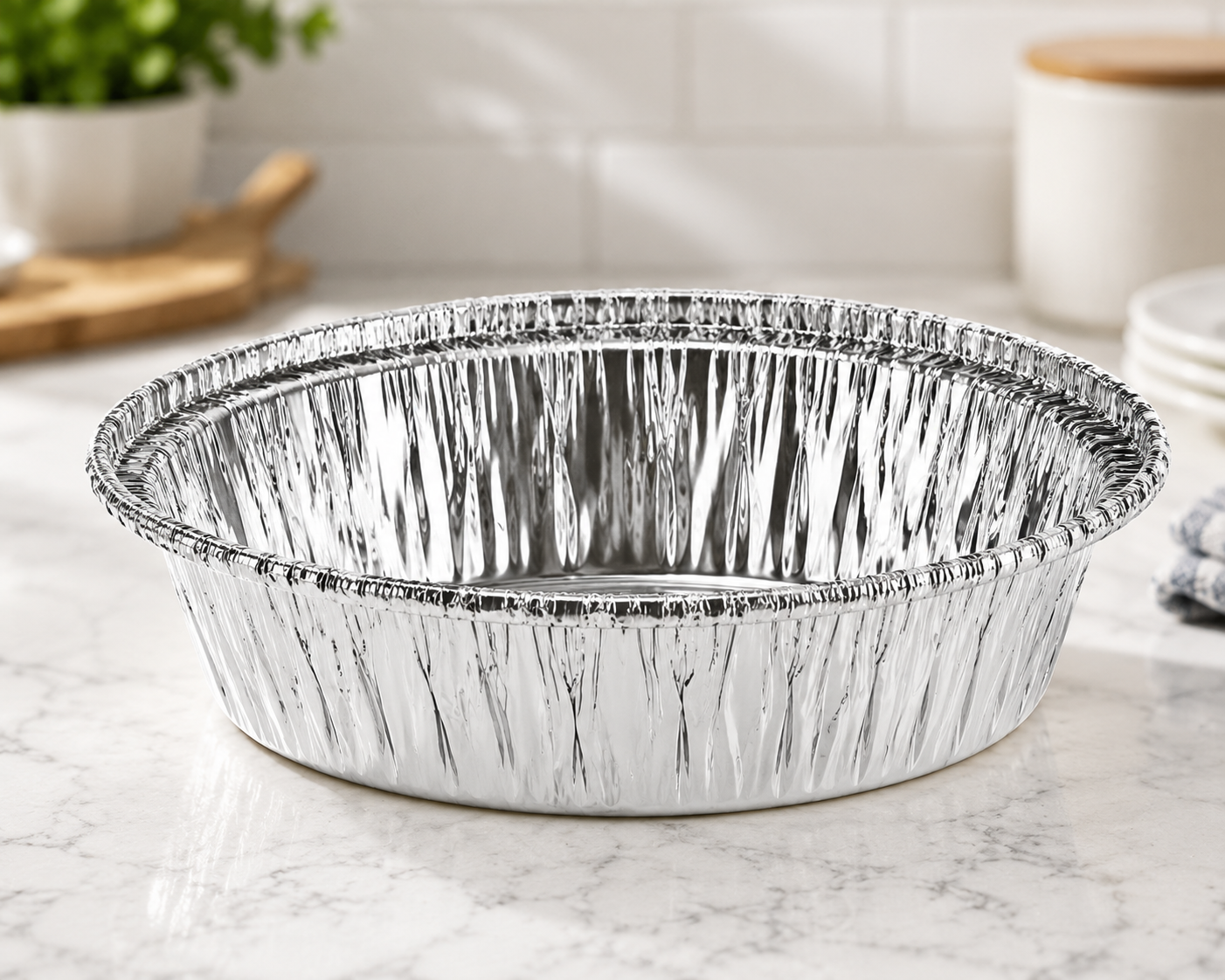 Aluminium To-Go Bowls Lid Seal Compatible | Pack of 500