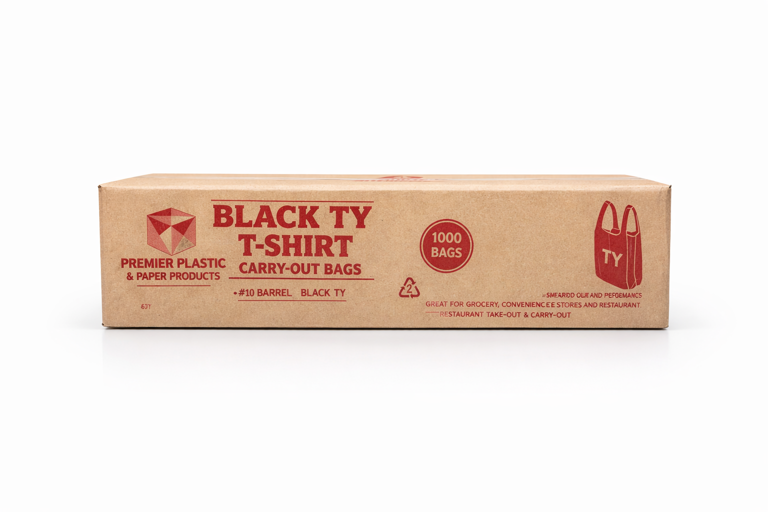 1/10 Small Black Thankyou Bags