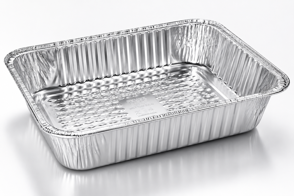 Aluminium Steam Table Trays Full and Half Size | Pack of 50