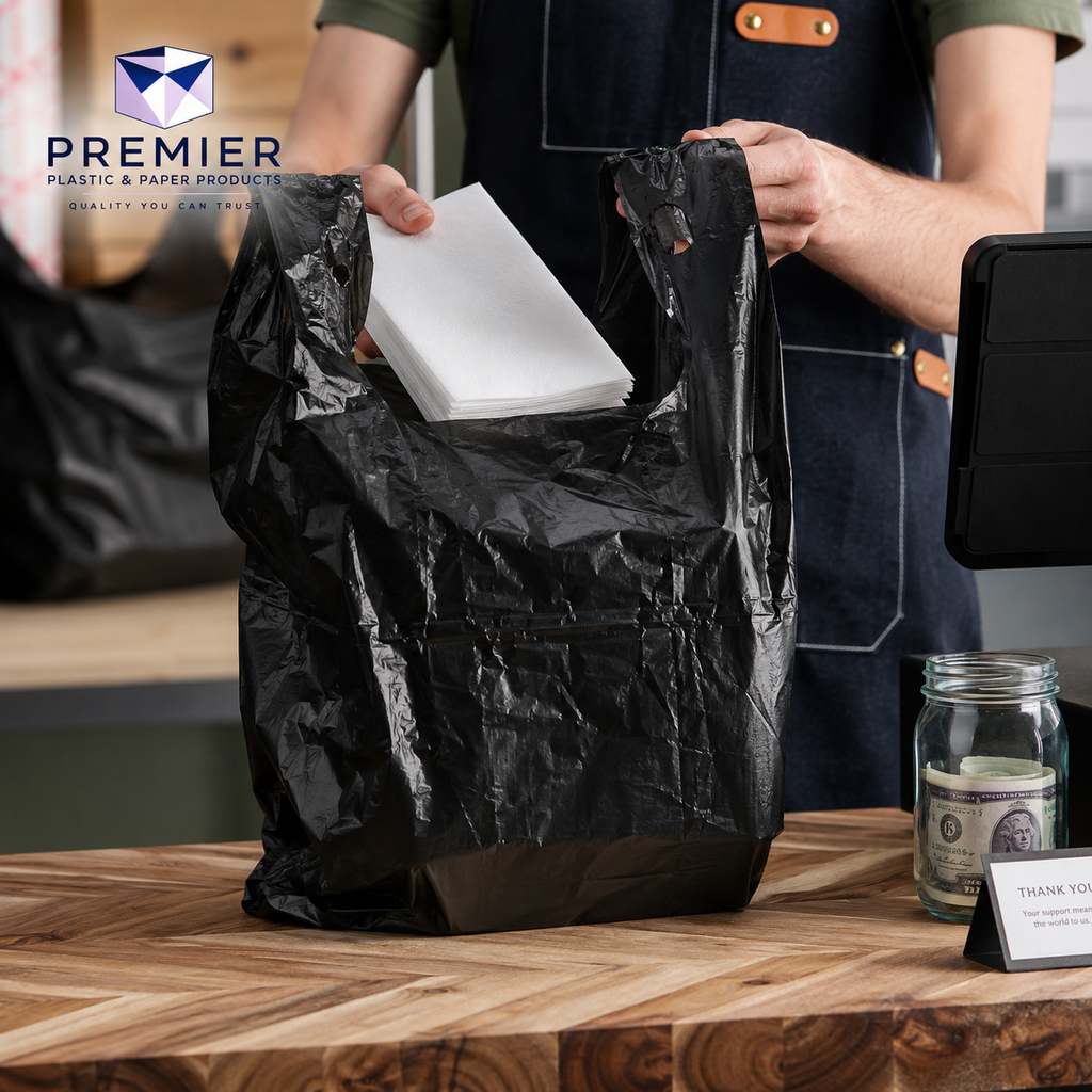Premier Plastic Bags T-Sack Plain