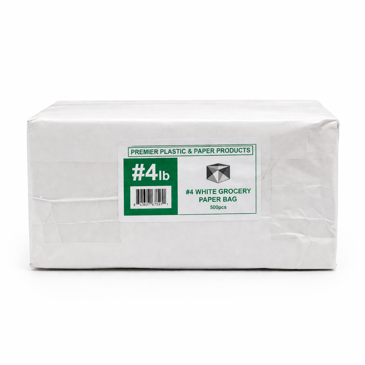 Premier PAPER BAG WHITE # 4