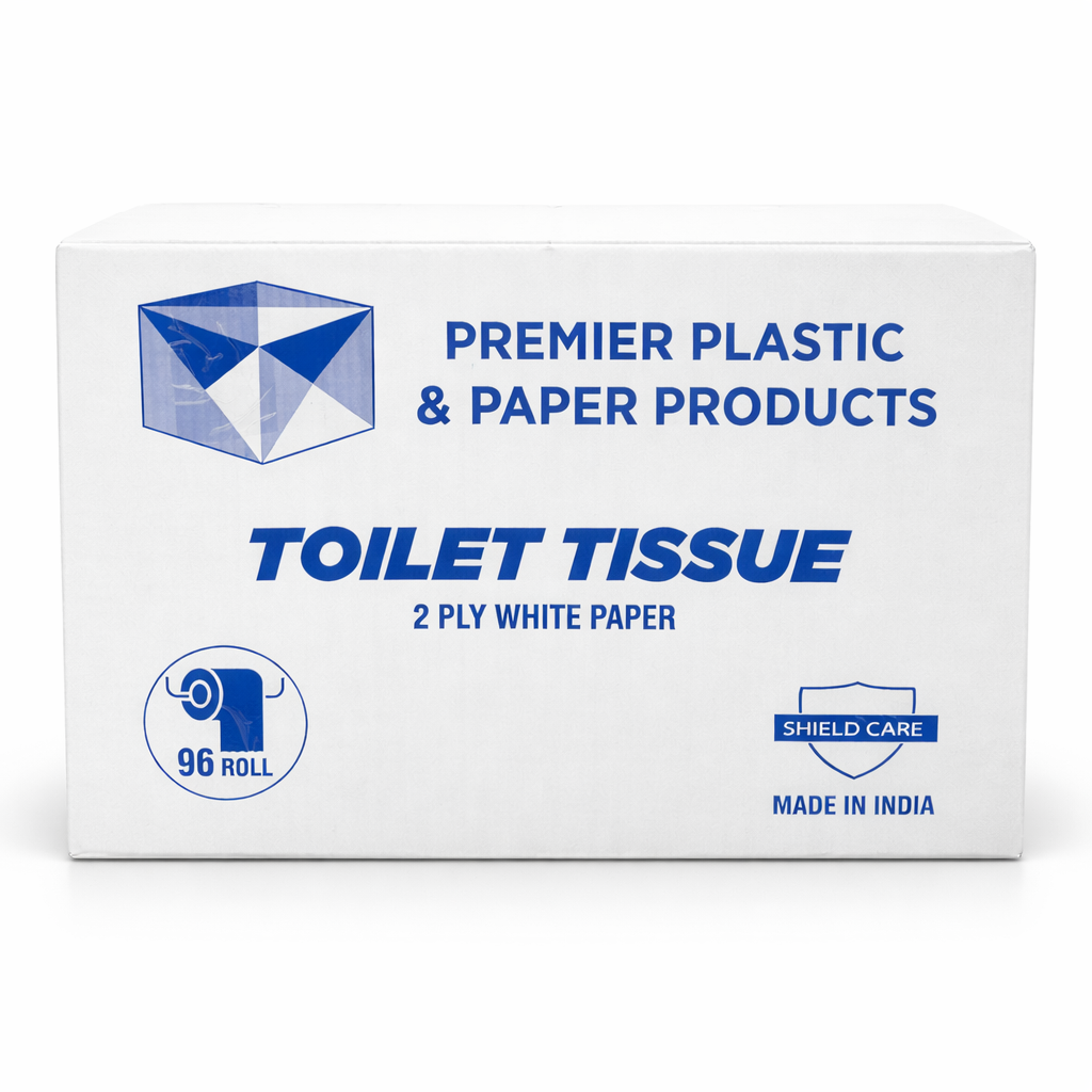 Premium Toilet Tissue Rolls (96 Rolls per Case)